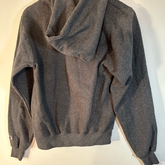 Champion UCF knights pullover hooded sweatshirt grey with knight logo on front - Picture 2 of 5